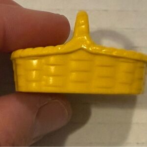 Playmobil Yellow Picnic Basket Mini Toy Accessory